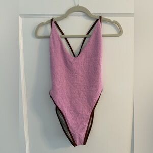 NEW Free People Amber One-Piece Swimsuit Size L